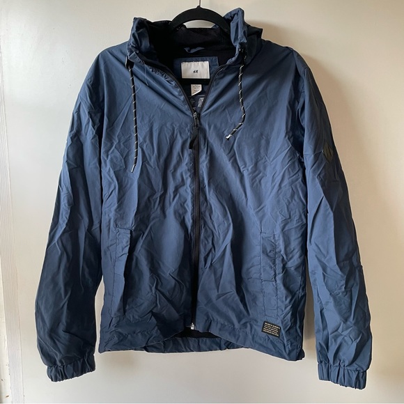 H&M Other - H&M navy blue water repellent windbreaker